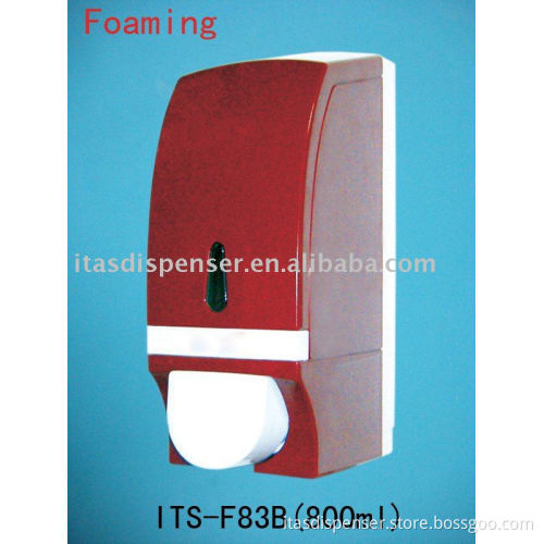 Wall mounted foam soap dispenser